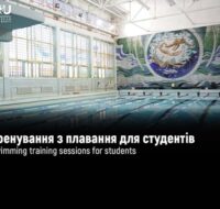 Swimming pool for swimming training